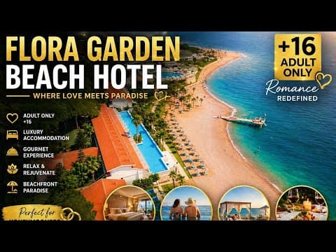 Flora Garden Beach Hotel +16 Adults Only Antalya #allinclusive #luxuryresort #notsponsor 