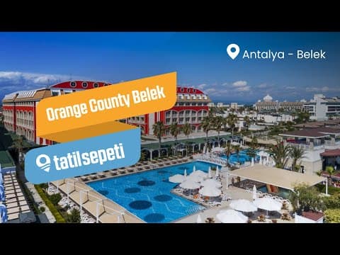 TatilSepeti - Orange County Belek