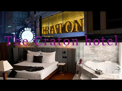 THE CRATON HOTEL, ISTANBUL, TURKEY. 5 STAR HOTEL. In 4K