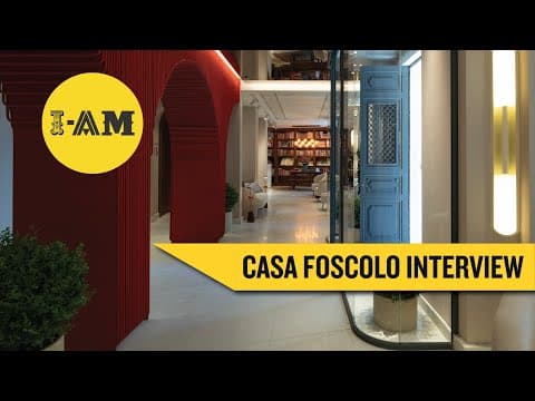 Emre Kuzlu talks about what inspired Casa Foscolo #architecture #hotel #hoteldesign #interiordesign