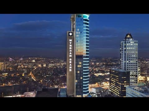 Wyndham Grand Istanbul Levent Hotel &amp; Conference C | İstanbul, Turkey | Hotel Review🏠