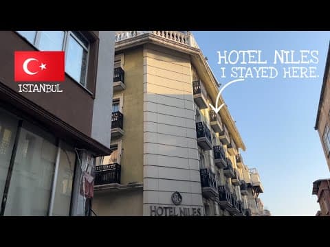 Hotel Niles of Istanbul $50 a night