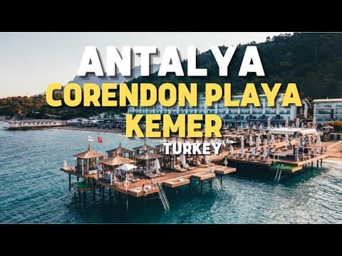 Tatilde Eğlence Sevenlerin Kemer'deki Yeni Favori Oteli! (1.Bölüm) Corendon Playa Kemer