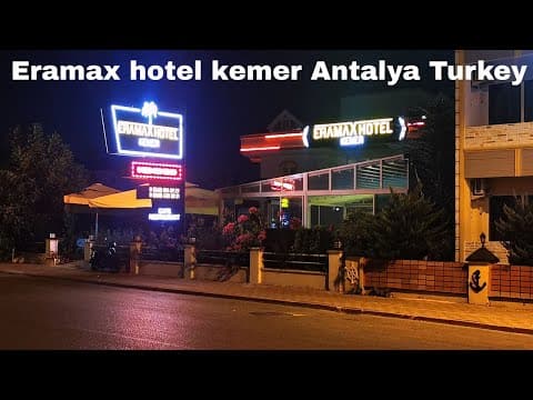 Eramax hotel Kemer Antalya turkey | Worls Travelar