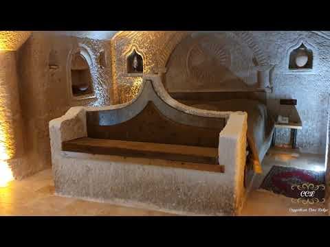 Cappadocia Cave Lodge Room Walkthrough 4K