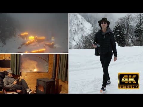 Ayder Dağ Evi Konaklama / Kış Tatili (4K)