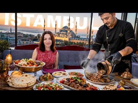 СТАМБУЛ 2026 🇹🇷 ОХ КАК МНОГО ТУРИСТОВ! Шикарный ужин на крыше отеля - Apple Tree Hotel