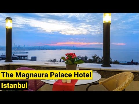 The Magnaura Palace Hotel, Istanbul, Turkey (2022)