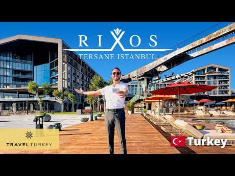 Dünya'nın En Lüks Otelleri: RIXOS TERSANE ISTANBUL'da Konakladık!