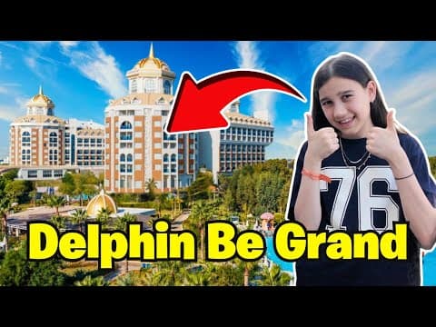 Delphin Be Grand Resort Otel Turu!