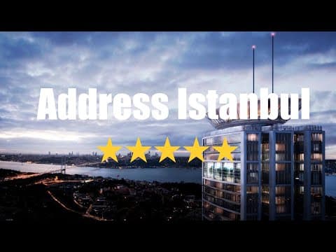 🇹🇷 Address Istanbul 5* video review 2021, Istanbul, Turkey