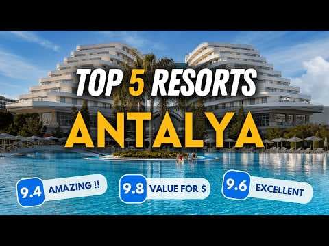 🇹🇷 The 5 Best ALL-INCLUSIVE RESORT in ANTALYA (2025 Review)