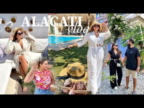 ALAÇATI TATİLİMİZ | Butik Otel Detayları, Köyiçi Sokakları, Ayayorgi Koyu 🏖️☀️👙🐚