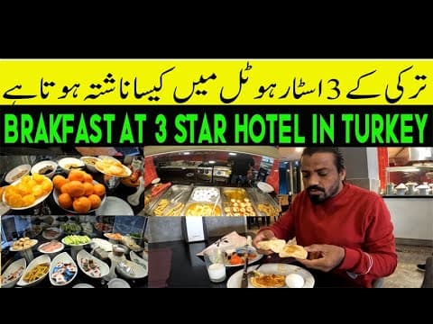 breakfast at 3 star hotel in turkey | antalya tourist hotel