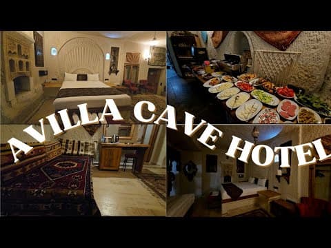 Avilla cave Hotel Cappadocia | Room view and Breakfast