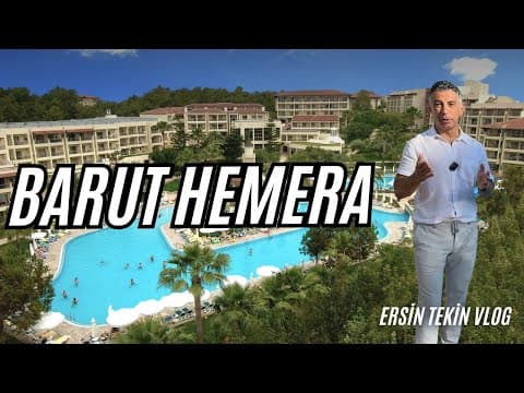 Barut HEMERA Vlog. Özenli hizmet, doğayla iç içe ve Barut Otel kalitesinde..