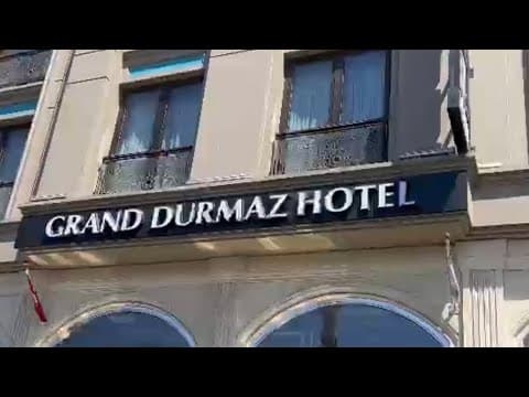 فندق  Grand Durmaz hôtel  اسطنبول + بوفيه الفطور / تركيا