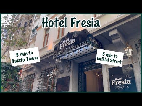 Hotel Fresia Istanbul #IstiklalStreet #hotelistanbul #hotelfresia #istiklalcaddesi
