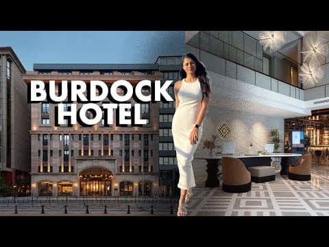 Burdock Hotel istanbul | Autograph Collection by Marriott - FULL HOTEL TOUR 4K