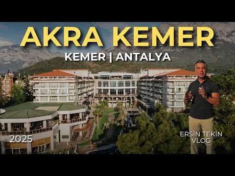AKRA KEMER 2025 Vlog. Yüksek memnuniyet oranı ile yaz konsepti ve tüm detaylar
