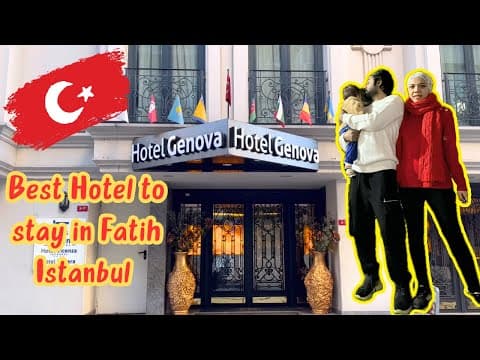 The Best Hotel in Istanbul 🇹🇷| Near to Hagia Shopia &amp; Public Transportations | Hotel Genova Istanbul