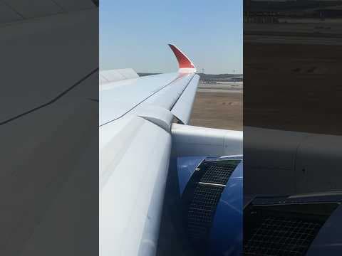 LOUD Reverse Thrusters! Aeroflot A350 Landing in Sunlit Istanbul😍 #shorts#aviation#landing