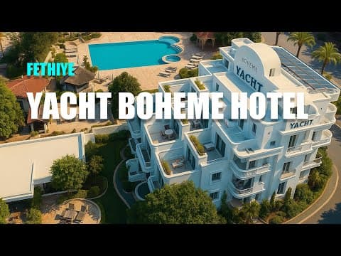 Yacht Boheme Hotel Fethiye – A Dreamy Stay in Turkey’s Coastal Paradise