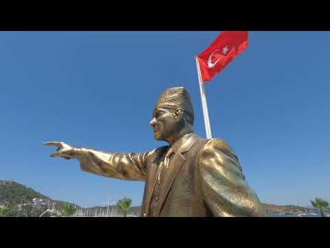 🇹🇷 Fethiye harbour 4k walking tour by MarioF @TravelwithHugoF