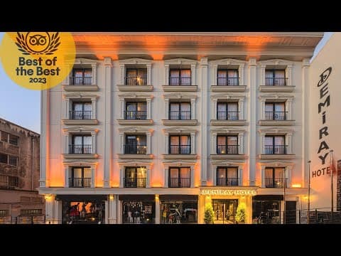 Demiray Hotel &amp; Spa Old City | İstanbul, Turkey | Hotel Review🏠