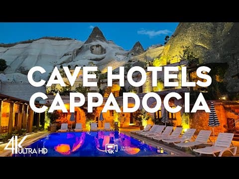 Top 10 Most Beautiful Cave Hotels in Cappadocia - Travel Video 2025