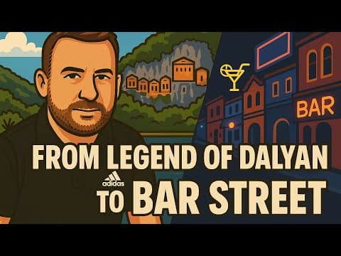 Dalyan, Turkey POV Walk: Legend of Dalyan Hotel to Bar Street (Travel Vlog)