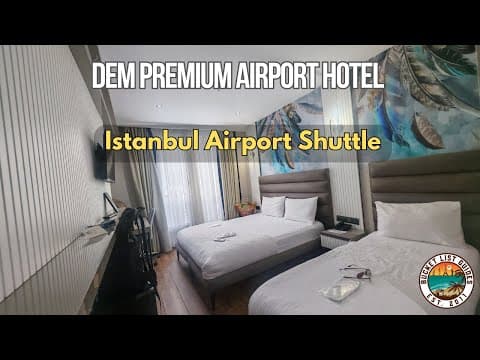 Best Airport Hotel in Istanbul | DEM Premium Review &amp; Room Tour