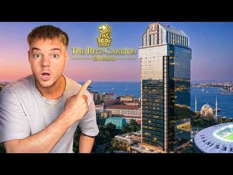 Wow! Ich übernachte im Ritz-Carlton Hotel in Istanbul, Türkei 🇹🇷