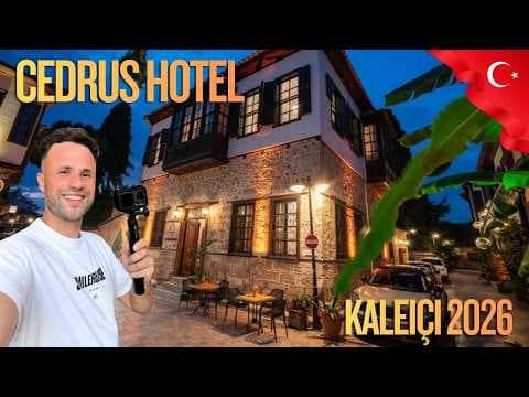 Cedrus Hotel Kaleiçi Antalya 🇹🇷 | FULL Boutique Hotel Tour 2026