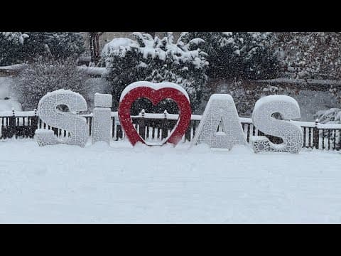 Sivas Manzarası | Accom Hotel❄️☃️📸