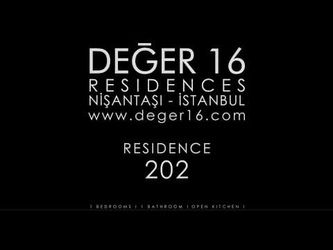 Deger 16 Residences -  1 Bdrm 202