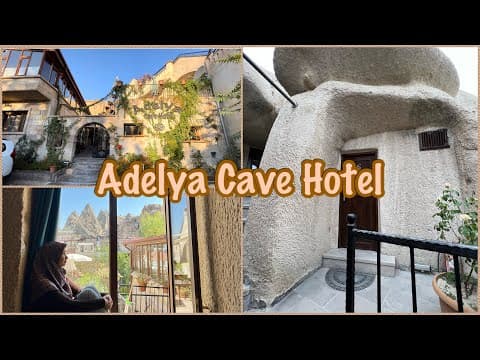 Im staying in a Cave ! | Adelya Cave Hotel Cappadocia  #cavehotel #kapadokya
