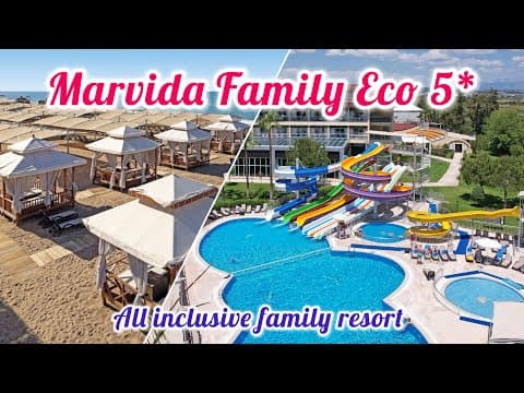 Marvida Family Eco 5* 🌊 / Side Manavgat Antalya Turkey 🇹🇷