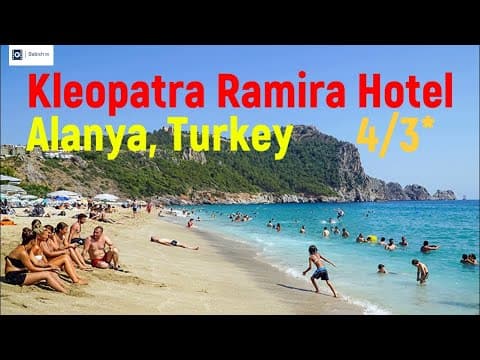 Kleopatra Ramira Hotel 4/3* Подробный обзор + Отзывы \Турция Анталья. г. Алания