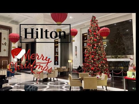 Inside HILTON BOMONTI (the LARGEST hotel in Istanbul!) (4K)