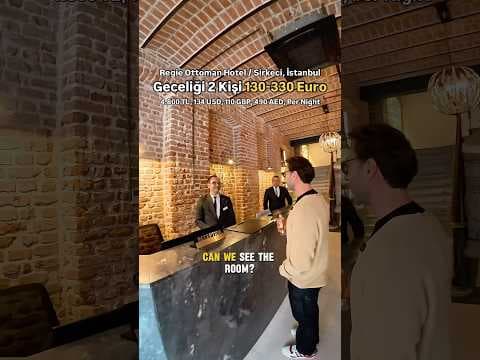 Regie Ottoman Otel / Sirkeci, İstanbul ^reklam^