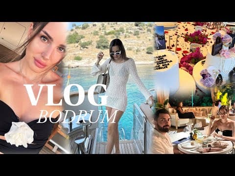 BODRUM 😍 MANDARİN OTELDEYİZ🏖️ DOĞUM GÜNÜM 🎉 ELVANIN BÜYÜK SÜRPRİZİ ♥️ YAT TATİLİMİZ 😍 VLOG