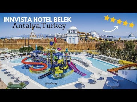 Innvista Hotels - belek | Hotel Review | Antalya | Turkey | iqra.diaries #turkey #antalya #travel