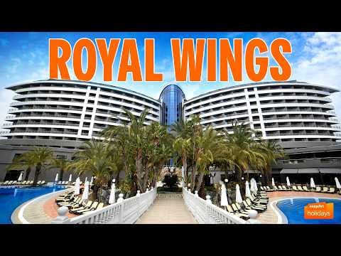 Royal Wings Hotel - Lara Beach, Antalya | FULL HOTEL WALKTHROUGH &amp; TOUR 4k