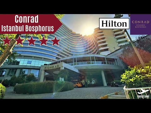 CONRAD ISTANBUL BOSPHORUS | 5 STAR LUXURY HOTEL REVIEW | AMAZING BOSPHORUS VIEWS | FAMILY SUITE 4K
