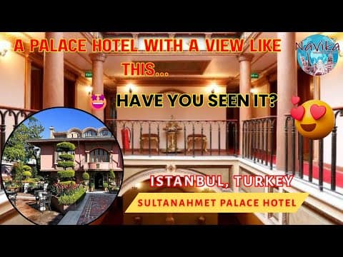 Is This Istanbul's Most Iconic Hotel? Sultanahmet Palace 4K