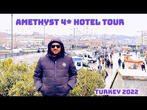 AMETHYST HOTEL ISTANBUL || INSIDE COMPLETE TOUR || DELUXE ROOM || SPA || POOL || CITY VIEW