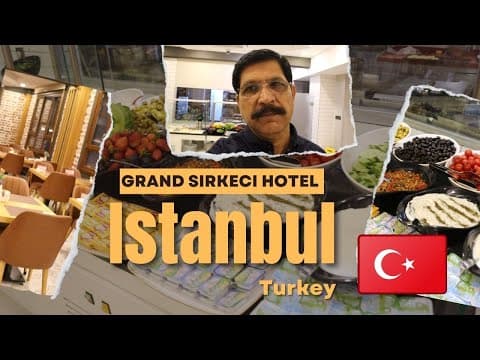 Grand Sirkeci Hotel Istanbul Travel with tahir