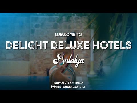 Delight Deluxe - Designer Hotel in Antalya