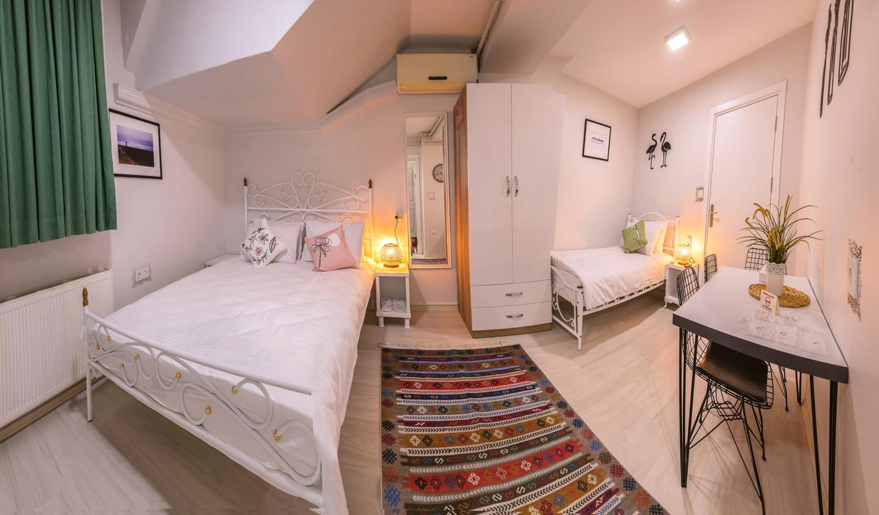 Economy Basement Triple Room with Kitchen